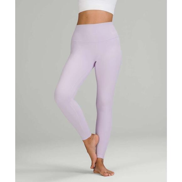 Lululemon Align High-Rise Yoga Leggings Pants 28" Lavender Dew Purple 10 - Picture 1 of 12